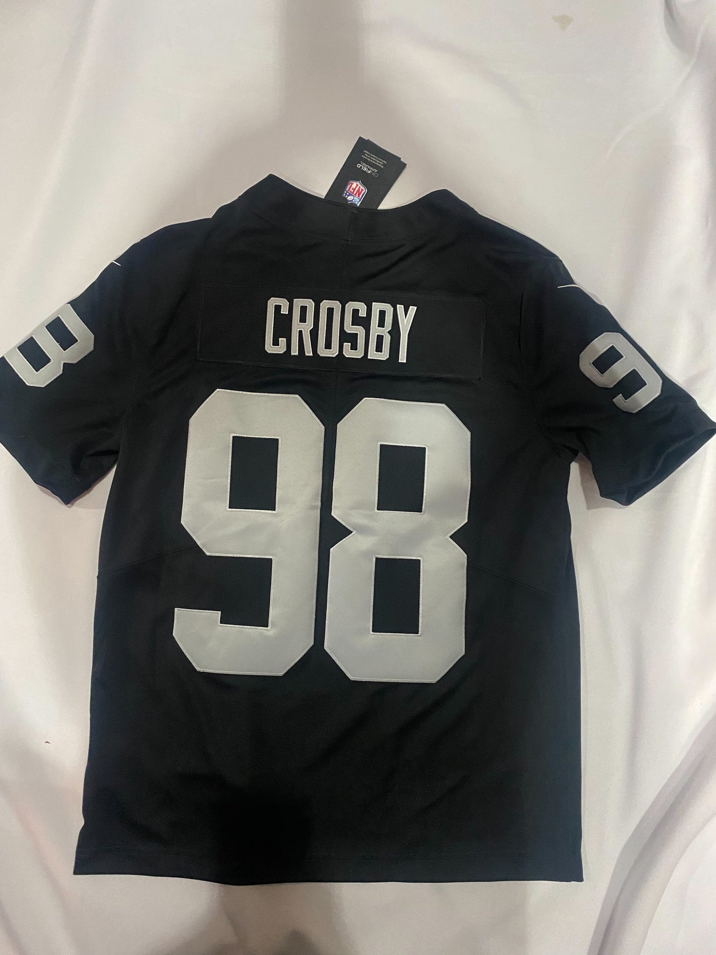 Las Vegas Raiders NFL #98 Crosby Nike Men Stitched Jersey