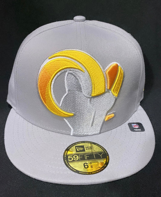Los Angeles Rams NFL 59Fifty Logo Elements Fitted Hat