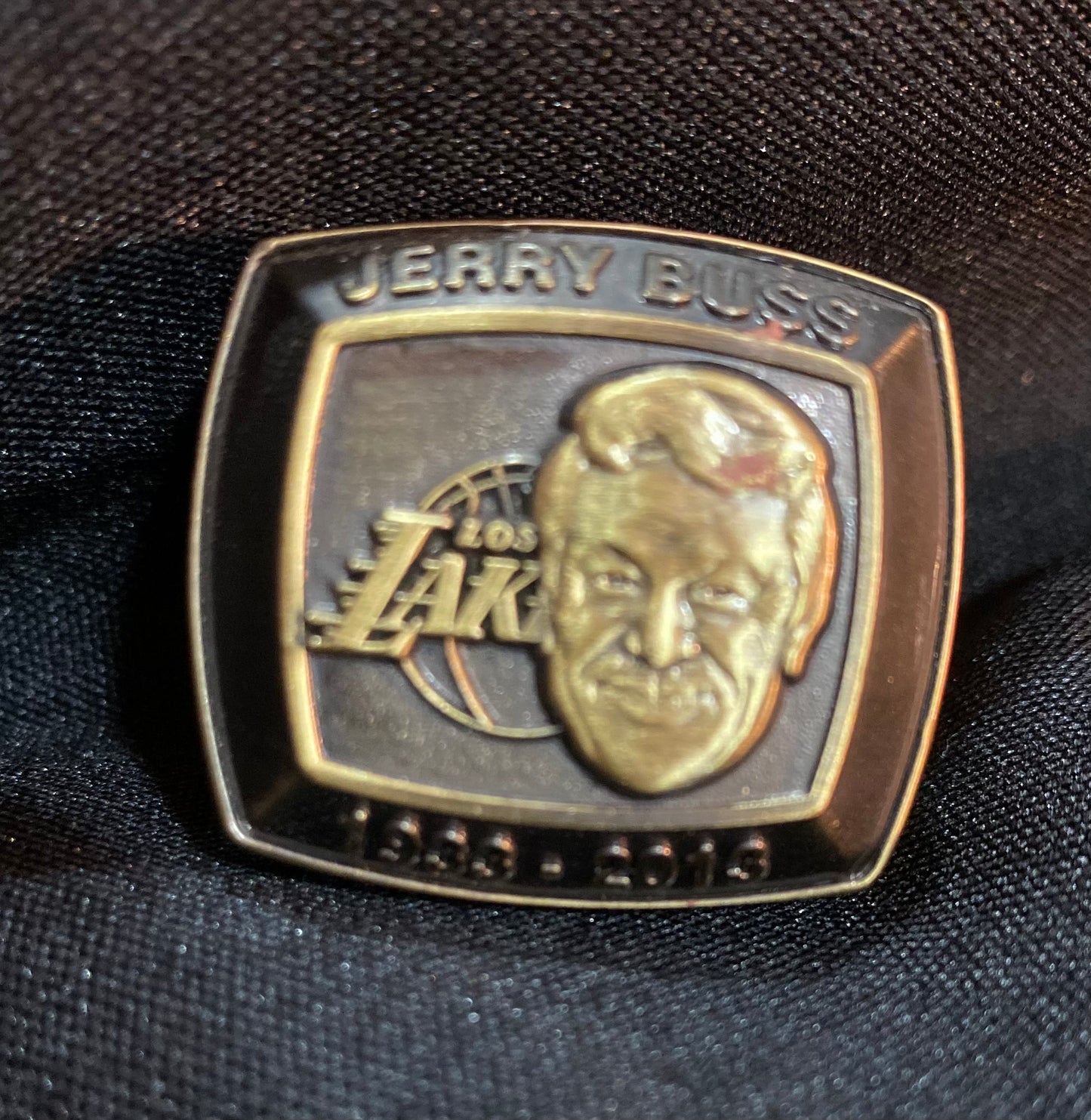 Los Angeles Lakers NBA Jerry Buss Vintage Ring