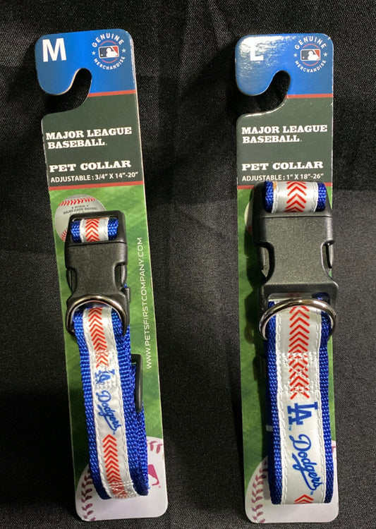 Los Angeles Dodgers MLB Dog Collar