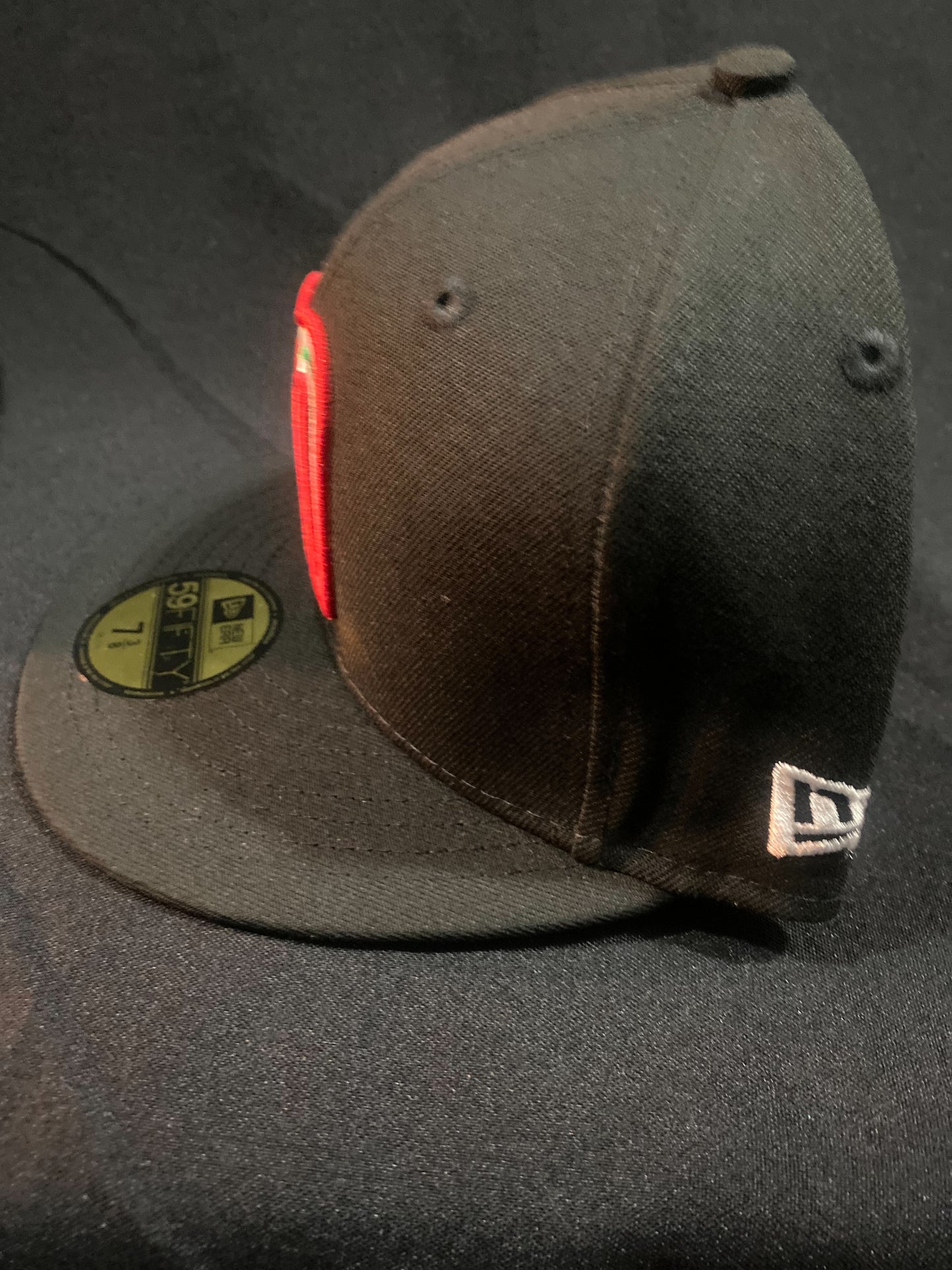 Mexico Fitted Hat Black