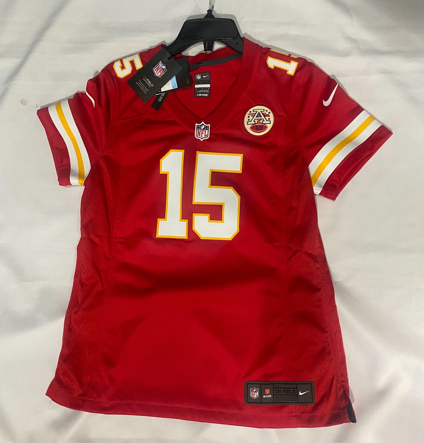 Kansas City Chiefs Nike NFL #15 Mahomes Stamped Women Jersey