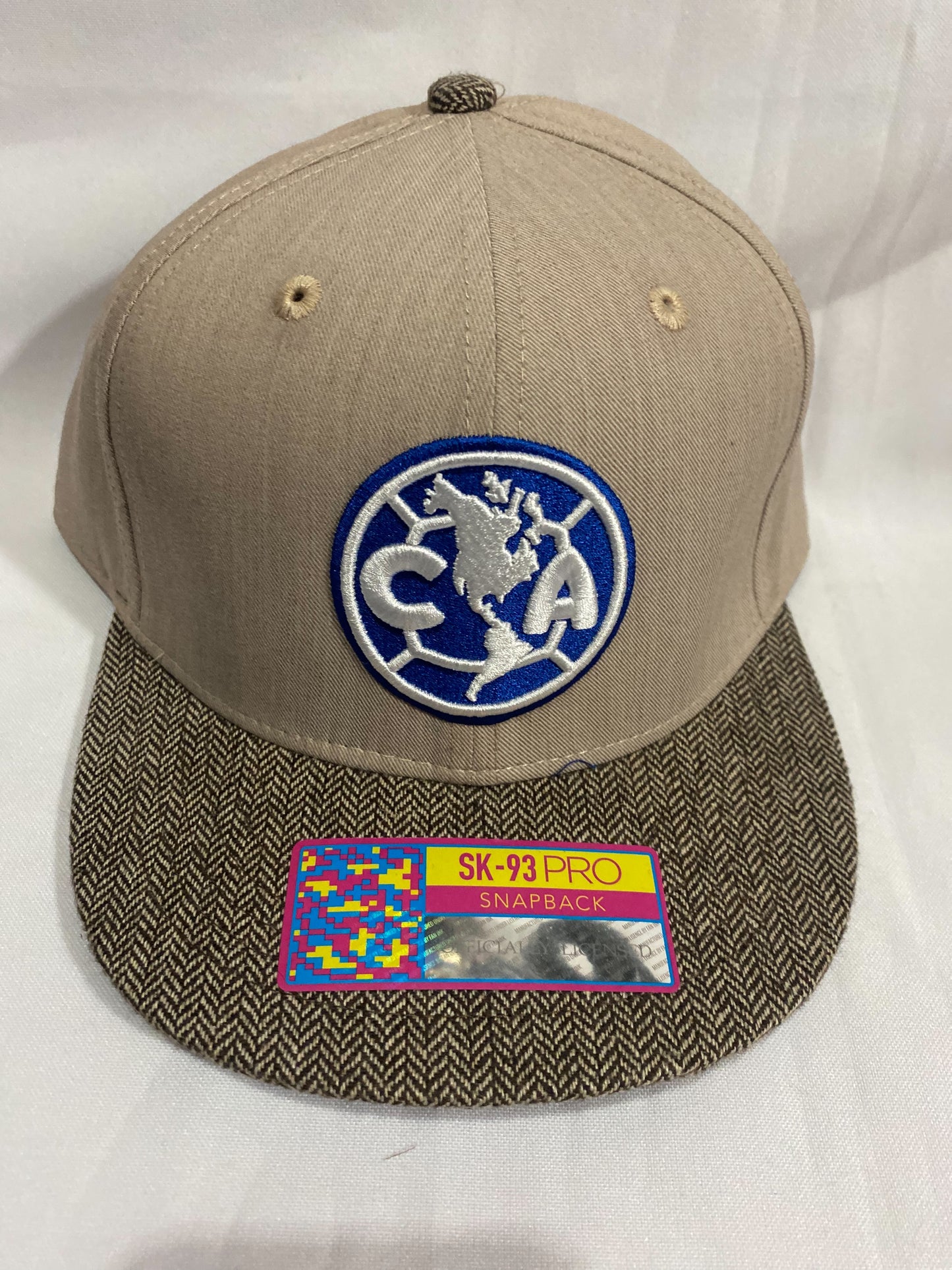 Las Águilas Del América SK-93 Pro SnapBack Officially Licensed Brun