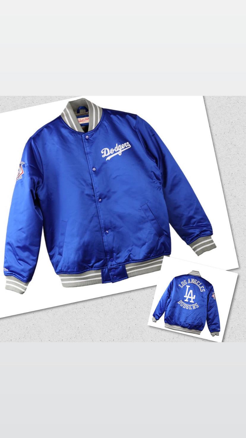 Los Angeles Dodgers MLB Mitchell & Ness Heavyweight Men’s Jacket with National League Patch