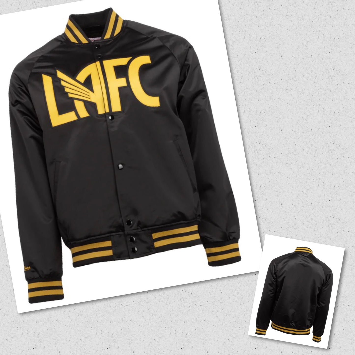 LAFC Mitchell & Ness Satin Lightweight Jacket