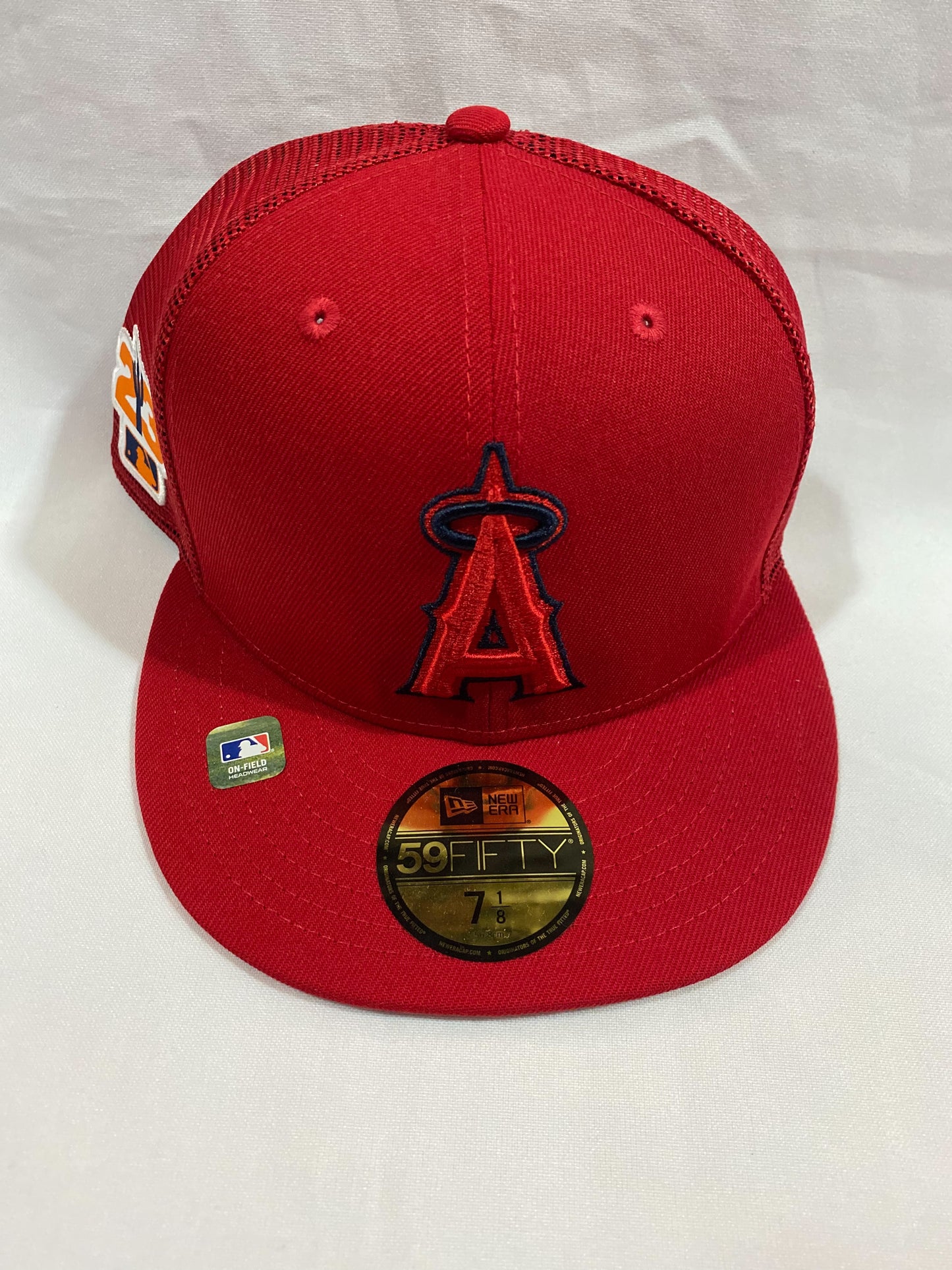 Los Angeles Anaheim Angeles MLB New Era 59Fifty 2023 Spring Training Fitter Trucker Hat