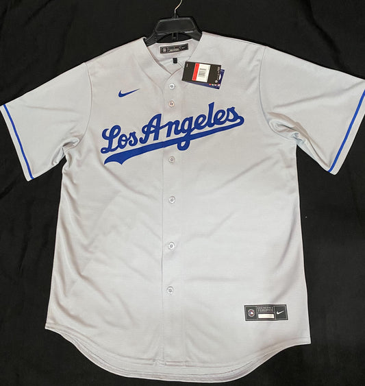 Los Angeles Dodgers Nike Grey Jersey for Men