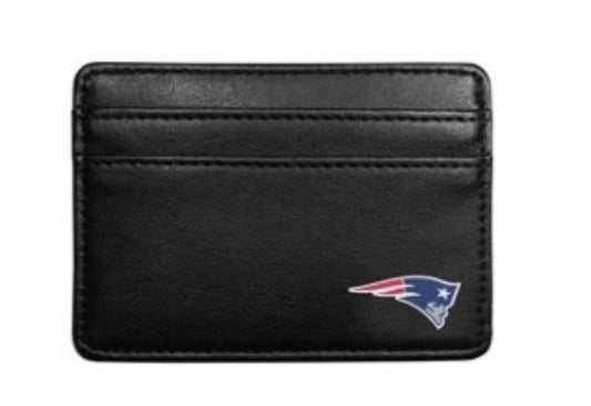 New England Patriots NFL Siskiyou Sports Weekend Leather Wallet