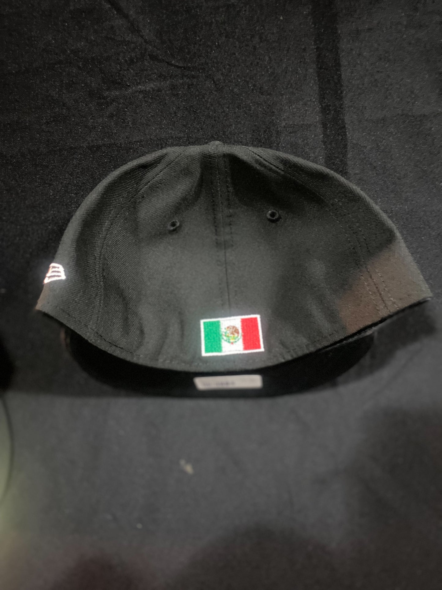 Mexico Fitted Hat Black