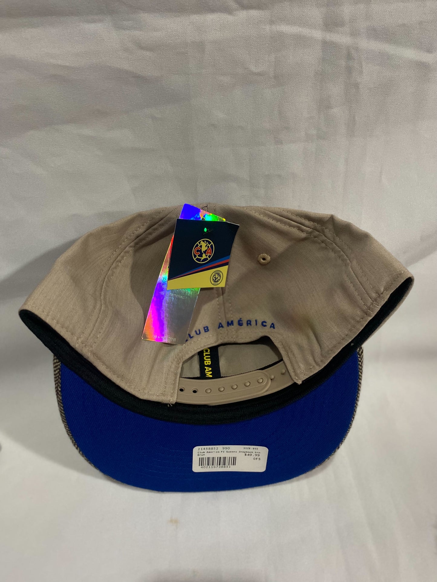 Las Águilas Del América SK-93 Pro SnapBack Officially Licensed Brun