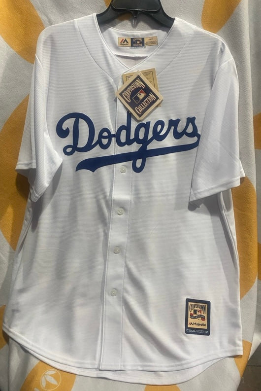 Los Angeles Dodgers MLB Cooperstown Collection MLB Throwback Men Jersey #6 Garvey