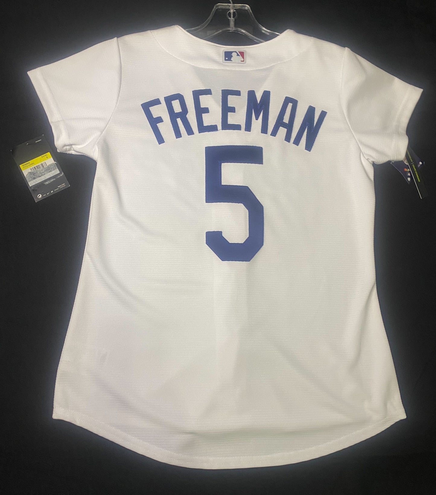 Los Angeles Dodgers #5 Freeman Women Jersey White