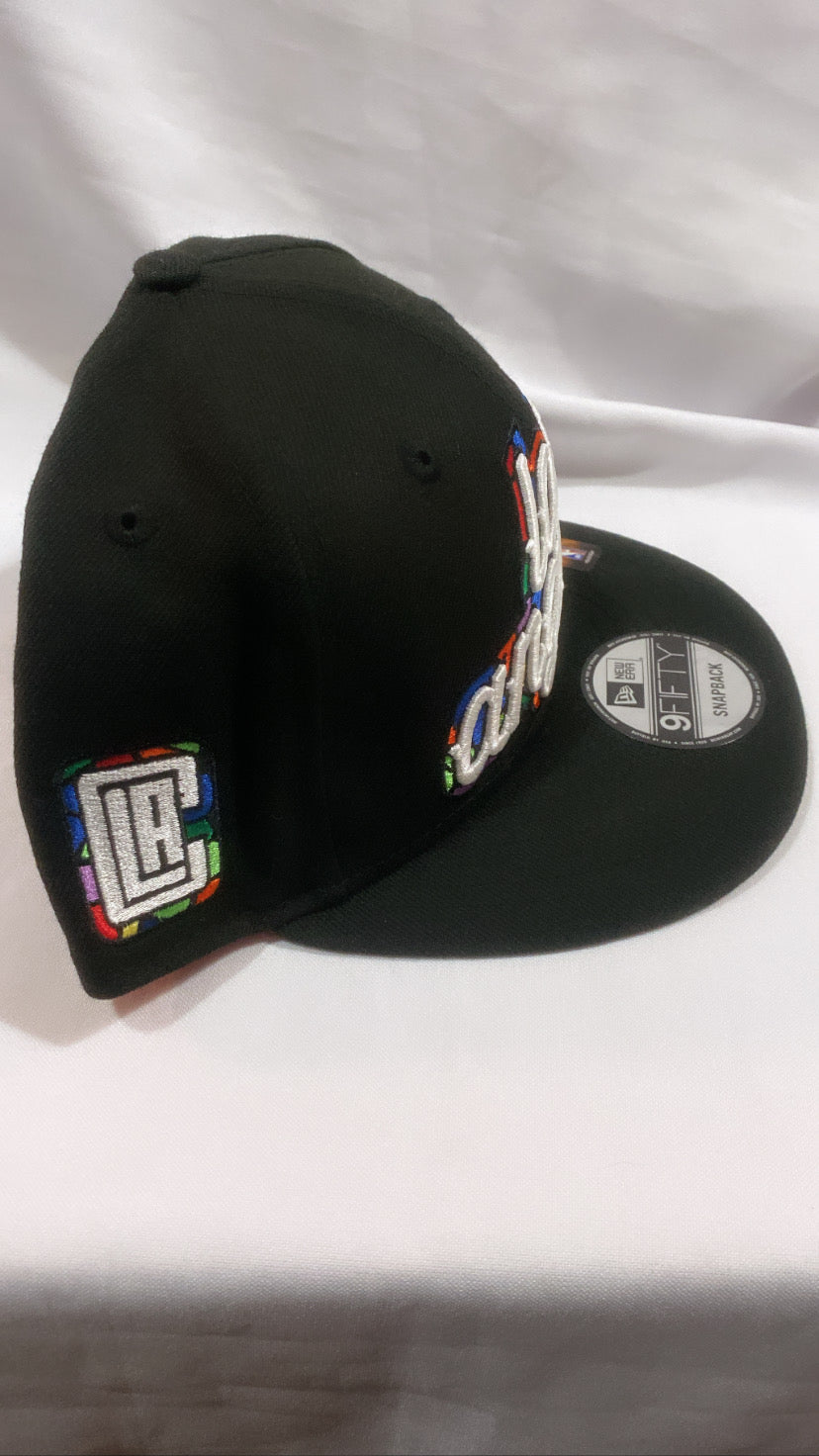 Los Angeles Clippers NBA 9Fifty New Era Snapback Hat Black-Body