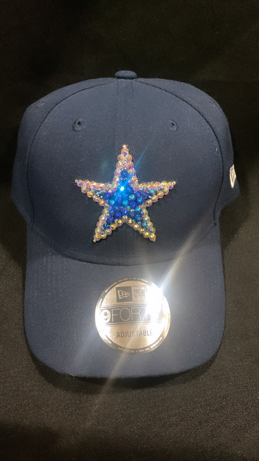 Dallas Cowboys NFL Team Bedazzled Adjustable Hat