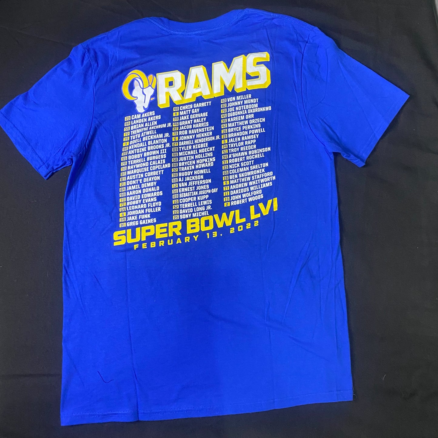 Los Angeles Rams Super Bowl LVI T-shirt