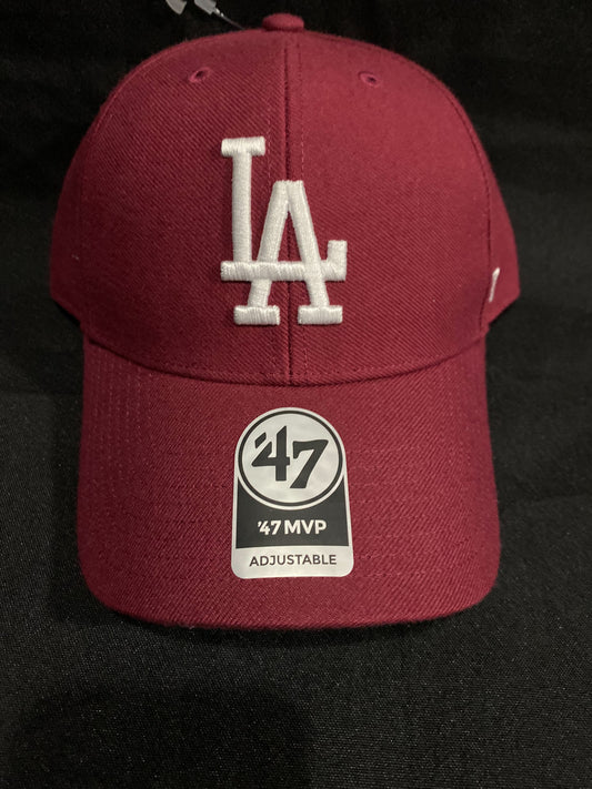 Los Angeles Dodgers ‘47MVP Adjustable Hat Cardinal