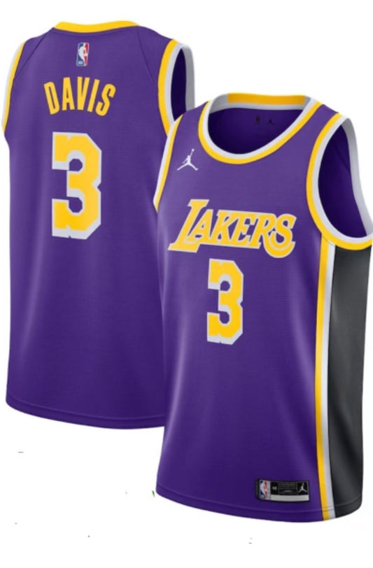 Los Angeles Lakers #3 Anthony Davis Nike Mens Jersey