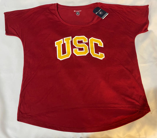 USC Trojans Champion Crewneck Shirt for Women