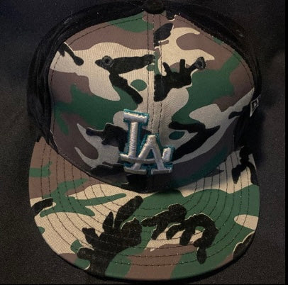 Los Angeles Dodgers MLB Camouflage Fitted Hat