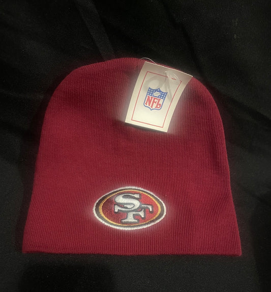 San Francisco 49Ers NFL Beanie - Burgundy