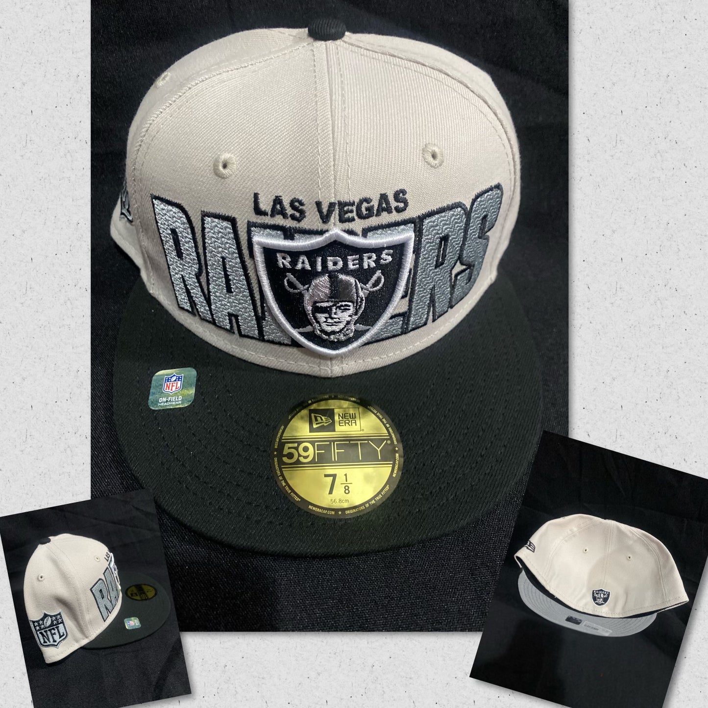 Las Vegas Raiders NFL 59Fifty New Era Fitted Hat