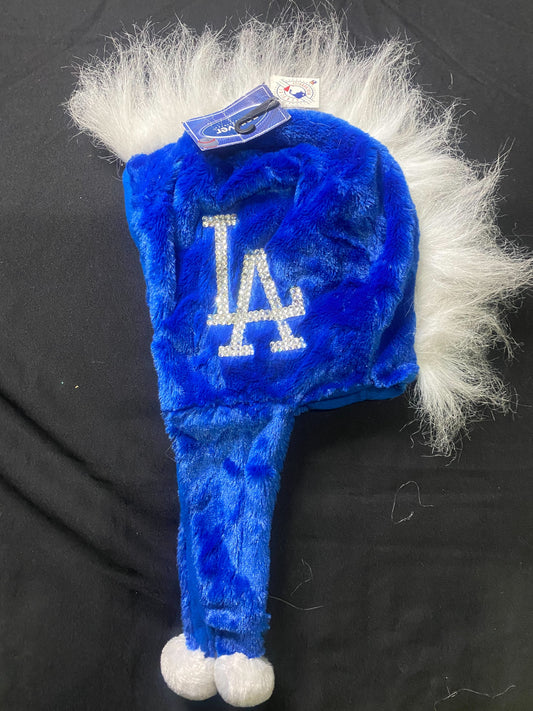 Los Angeles Dodgers Bedazzled Mohawk Beanie
