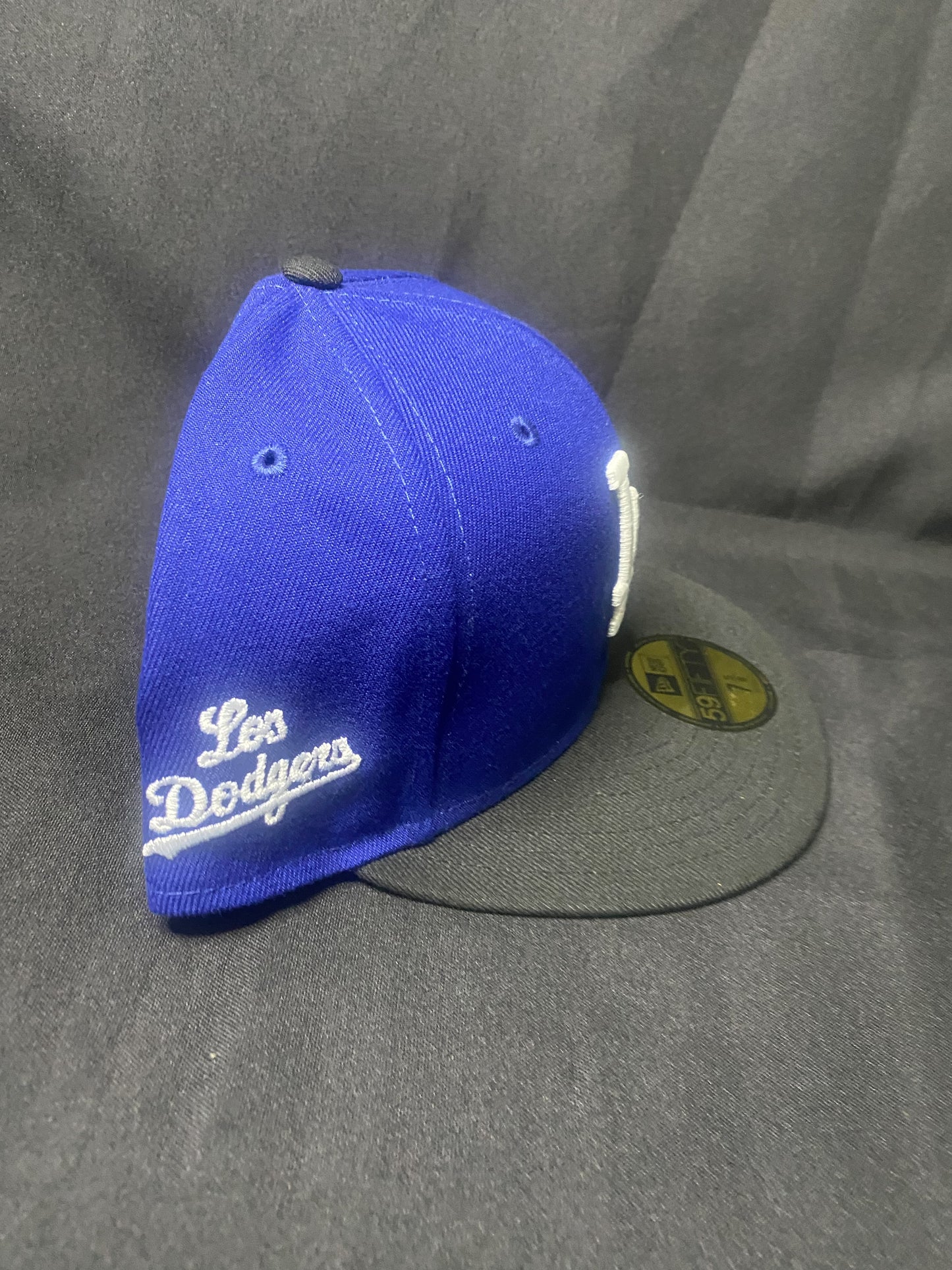 Los Angeles Dodgers New Era 59FIFTY Fitted Hat - Royal Blue / Black Visor