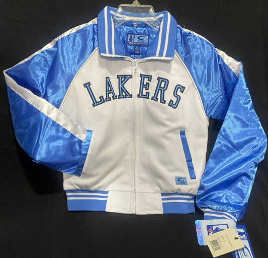 Los Ángeles Lakers NBA Kobe Bryant Vintage Satin Jacket for Women #24