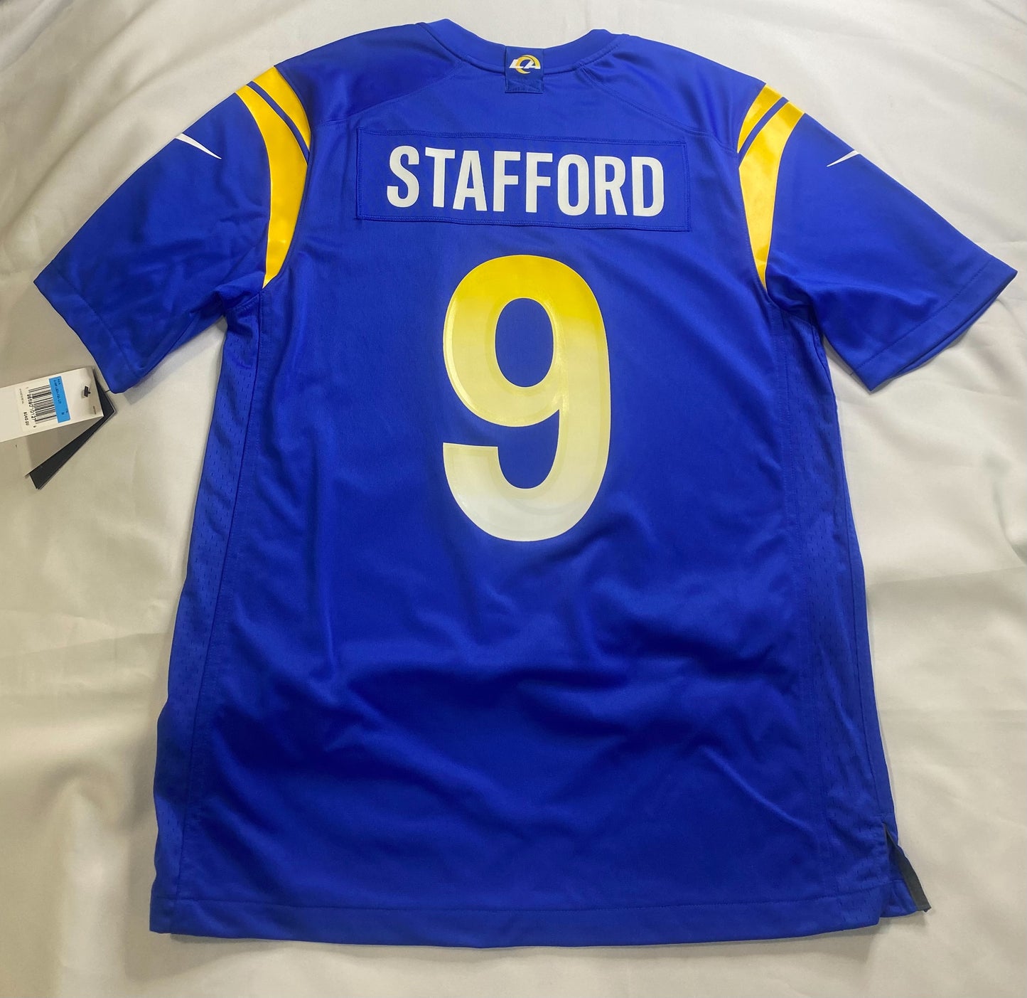 Los Angeles Rams #9 Stafford NFL Super Bowl Men Replica Jersey