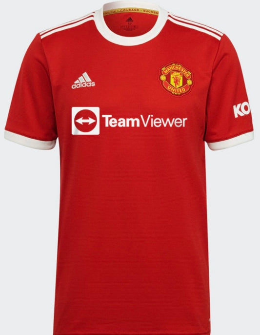 Adidas Men Manchester United Authentic Replica Home Jersey