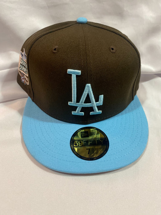 Los Angeles Dodgers MLB 59Fifty New Era “1965 World Series” Patch Fitted Hat