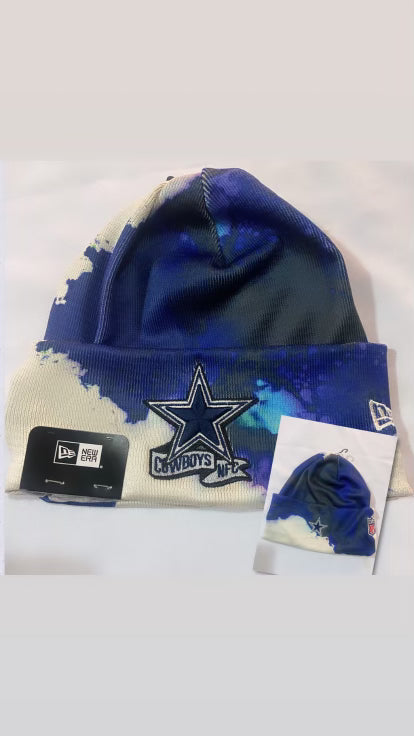 Dallas Cowboys NFL New Era Ink Dye Beanie