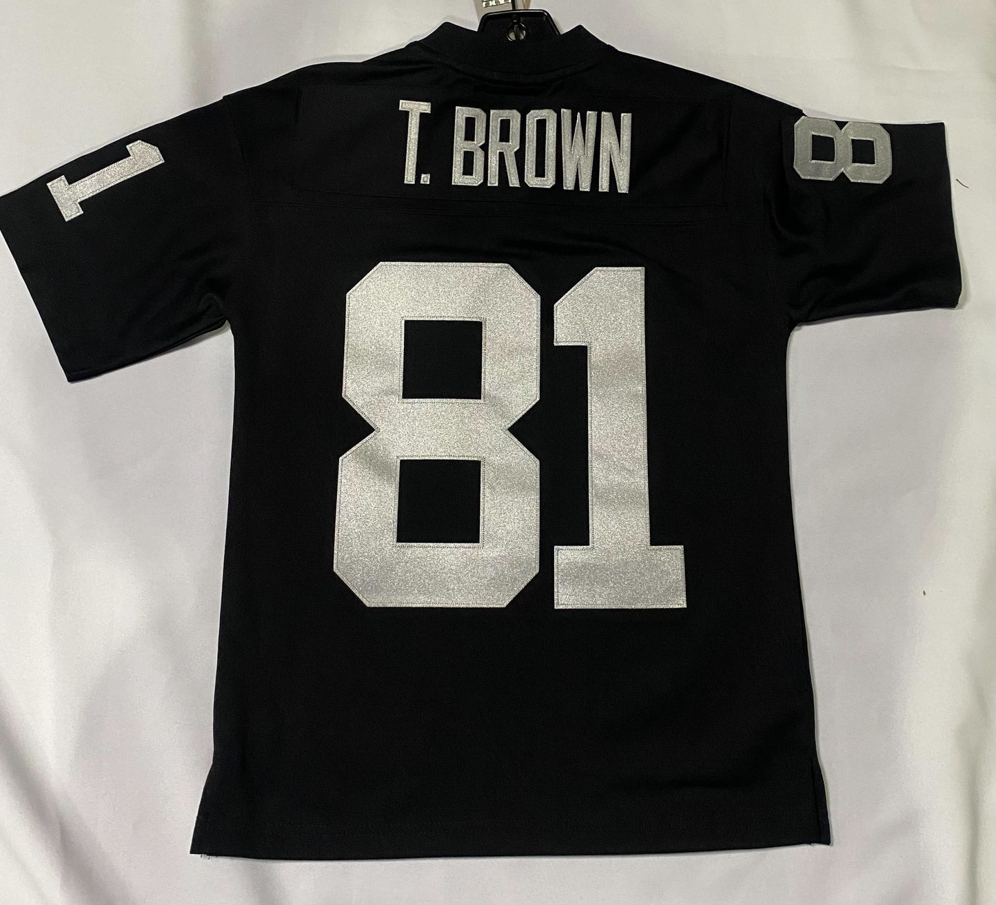 Las Vegas RAIDERS #81 Tim Brown Mitchell & Ness Youth 1997 Legacy Collection Jersey