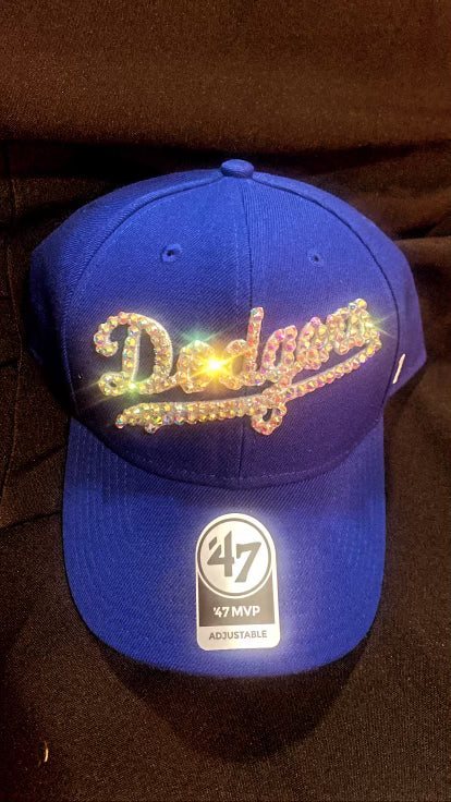 Los Angeles Dodgers MLB ‘47MVP Adjustable Bedazzled Hat