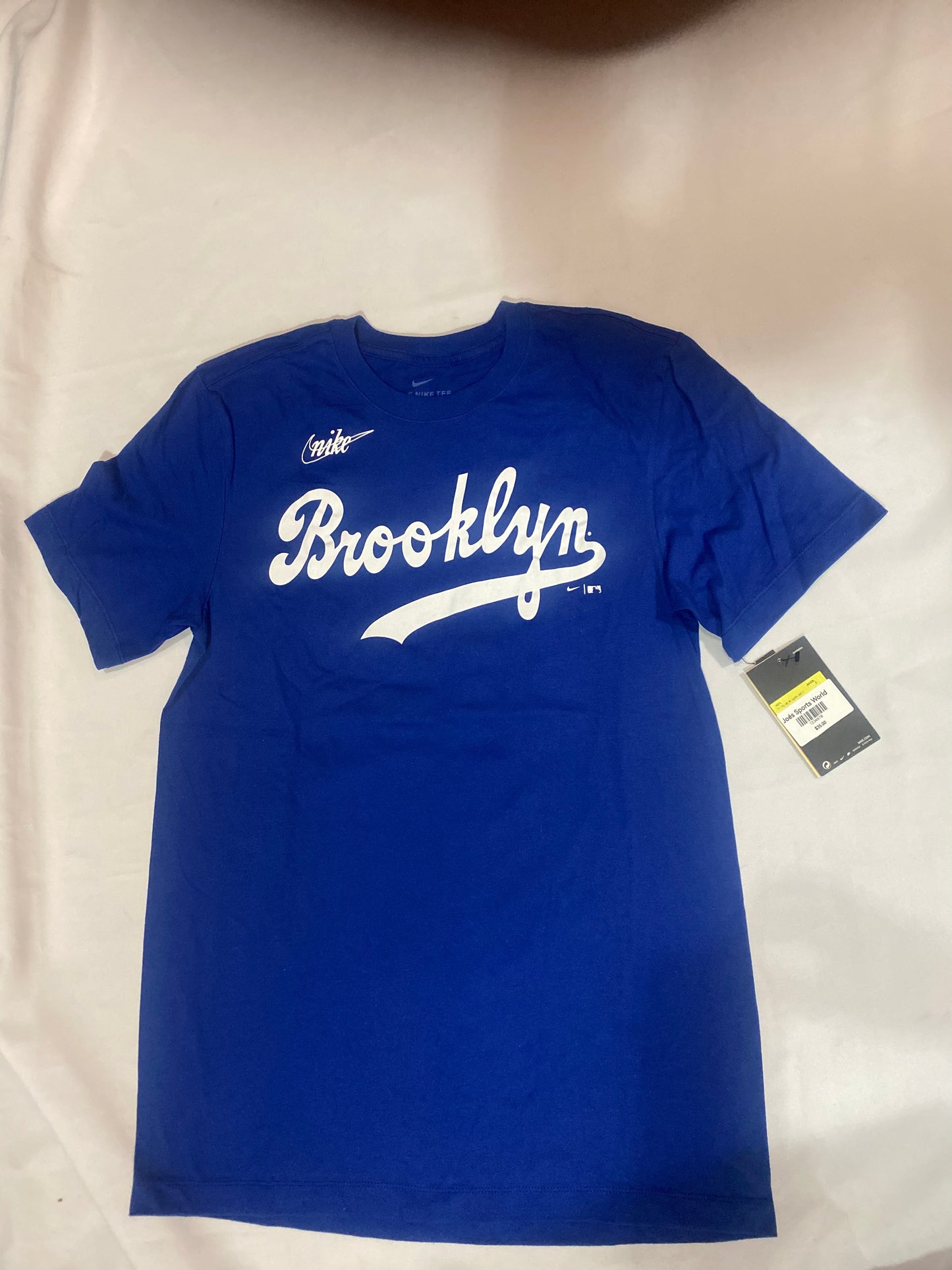 Brooklyn Dodgers Cooperstown Collection #42 Jackie Robinson VF Mens Nike T-Shirt