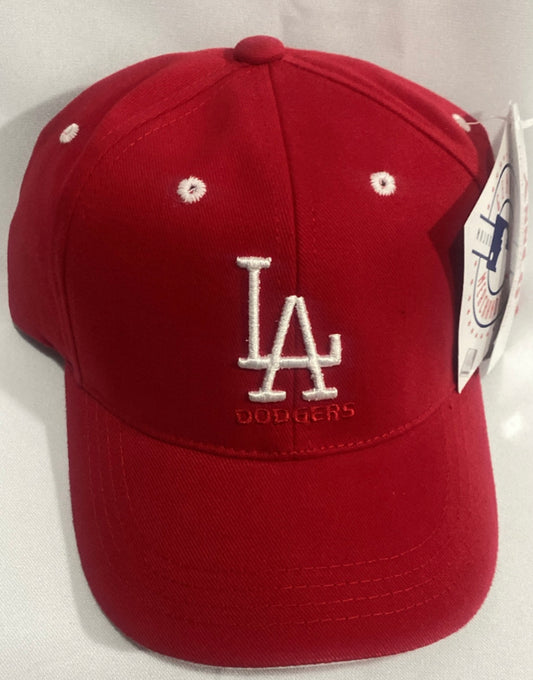 Los Angeles Dodgers Adjustable Kids Cap White LA Sign