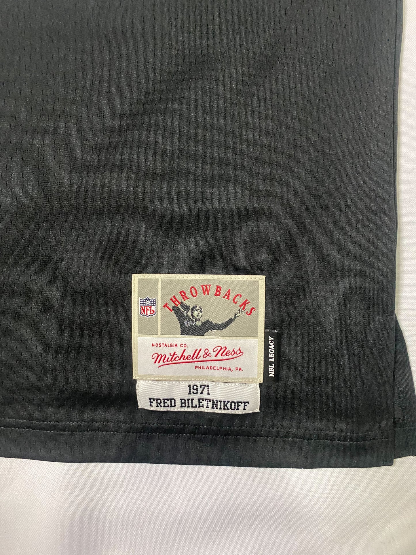 Las Vegas RAIDERS #25 Biletnikoff Mitchell & Ness Men 1971 Legacy Collection Jersey