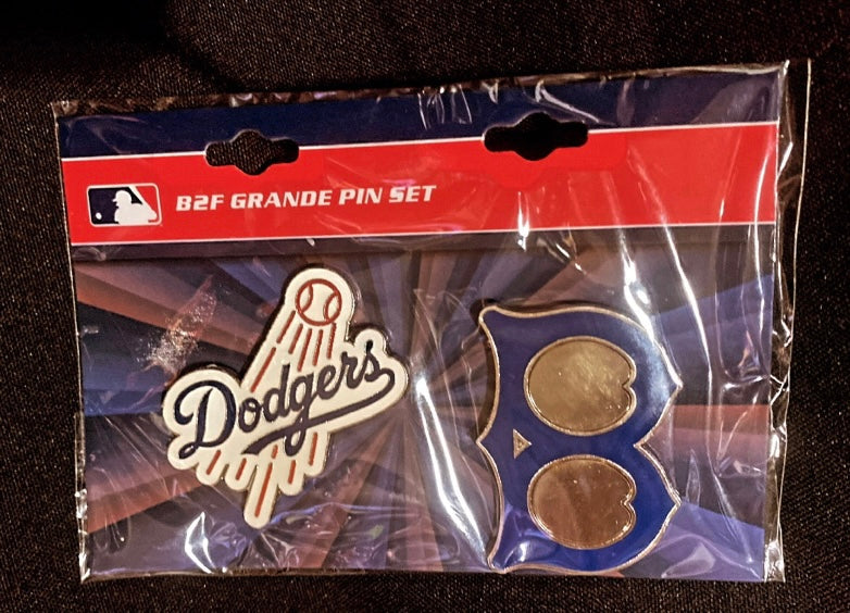 Los Angeles Dodgers MLB Collectible Pins B2F Grande Pin Set