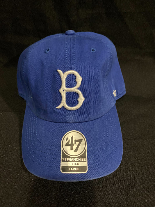 Brooklyn Dodgers ‘47Franchise Fitted Hat for Men Royal Blue