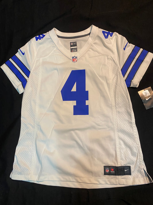 Dallas Cowboys NFL Nike #4 Prescott Printed Women Jersey