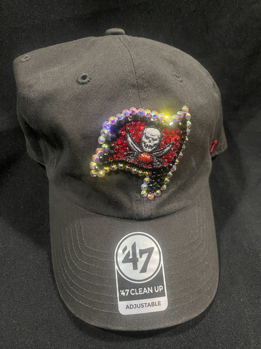 Tampa Bay Buccaneers NFL Team Bedazzled Adjustable Hat