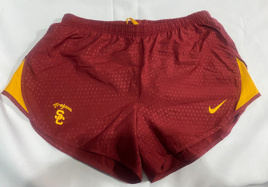 USC Trojans Nike Dri-Fit Cardinal & Gold Shorts for Women