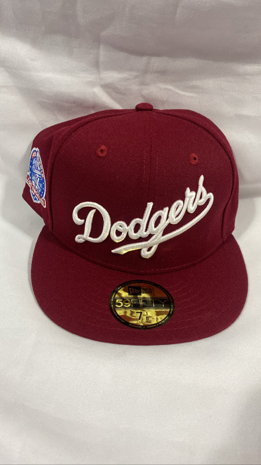 Los Angeles Dodgers MLB 59Fifty New Era “60th Anniversary 1958-2018“ Patch Fitted Hat