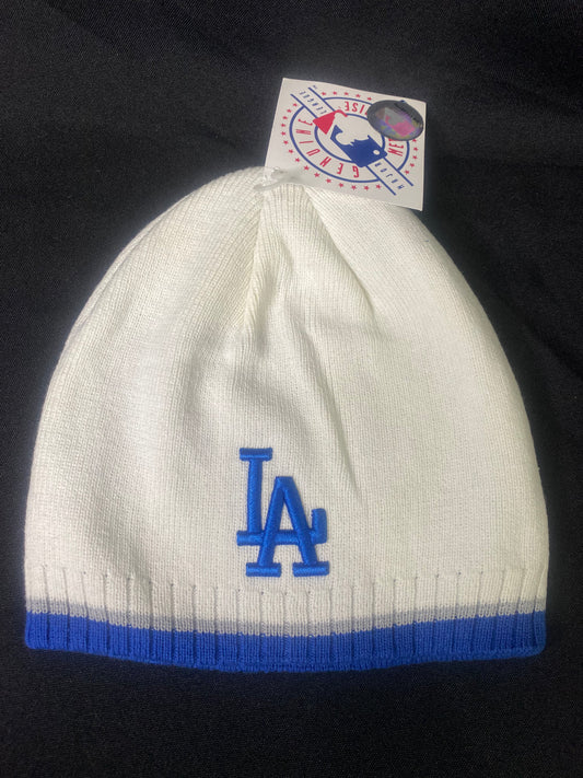 Los Angeles Dodgers MLB Genuine Merchandise White Beanie
