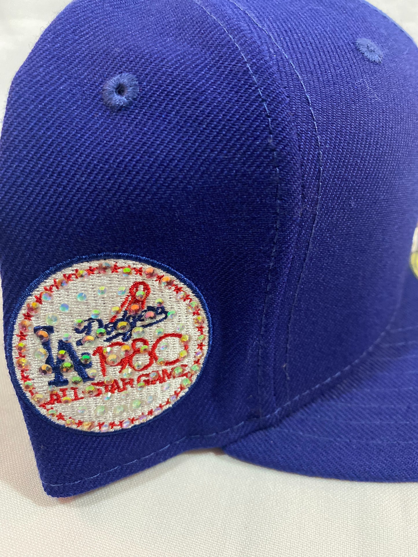 Los Angeles Dodgers MLB 59Fifty New Era “All Star Game 1980” Patch Fitted Hat