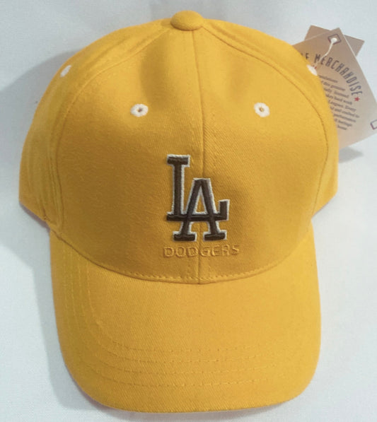 Los Angeles Dodgers MLB Genuine Merchandise Ann Co Yellow/Black Kids Adjustable Hat