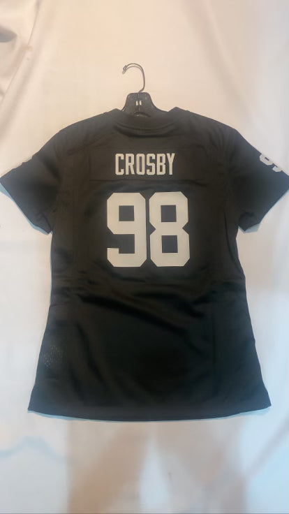 Las Vegas Raiders #98 CROSBY Women Jersey