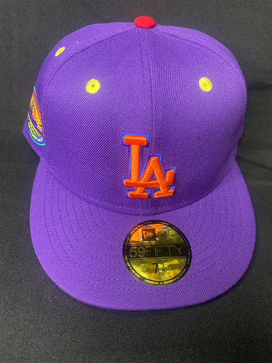 Los Angeles Dodgers MLB Cooperstown Collection 59Fifty Dodgers Stadium 50th Anniversary Fitted Hat