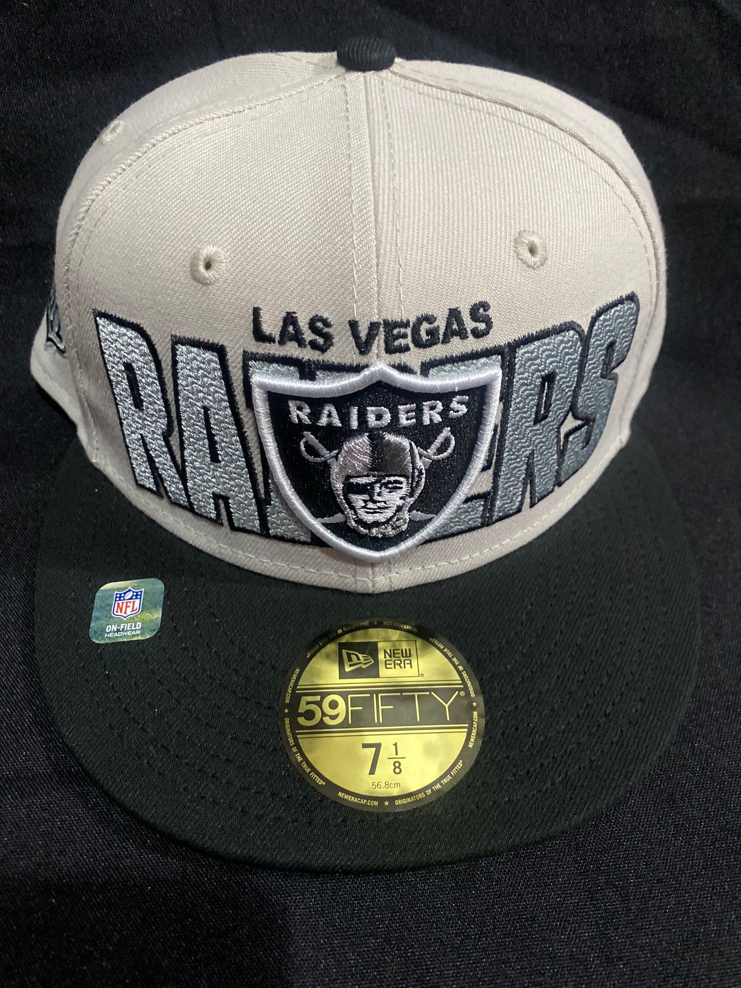 Las Vegas Raiders NFL 59Fifty New Era Fitted Hat