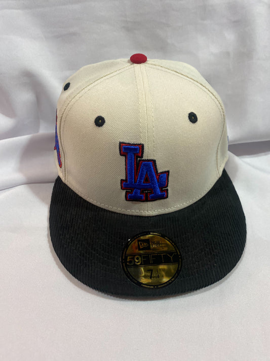 Los Angeles Dodgers MLB 59Fifty New Era “75th World Series” Patch Fitted Hat